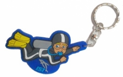 keychain diving cartoon IST balidiveshop  large